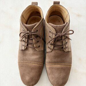 Anatomic & Co. Men's Light Brown Suede Chukka Boots Size 11